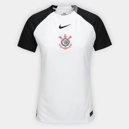Camisa Corinthians I 25/26 Torcedora Pro Nike Feminina com BOX e Personalização