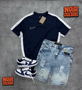 Kit NK Academy com Bermuda Jeans e Borough