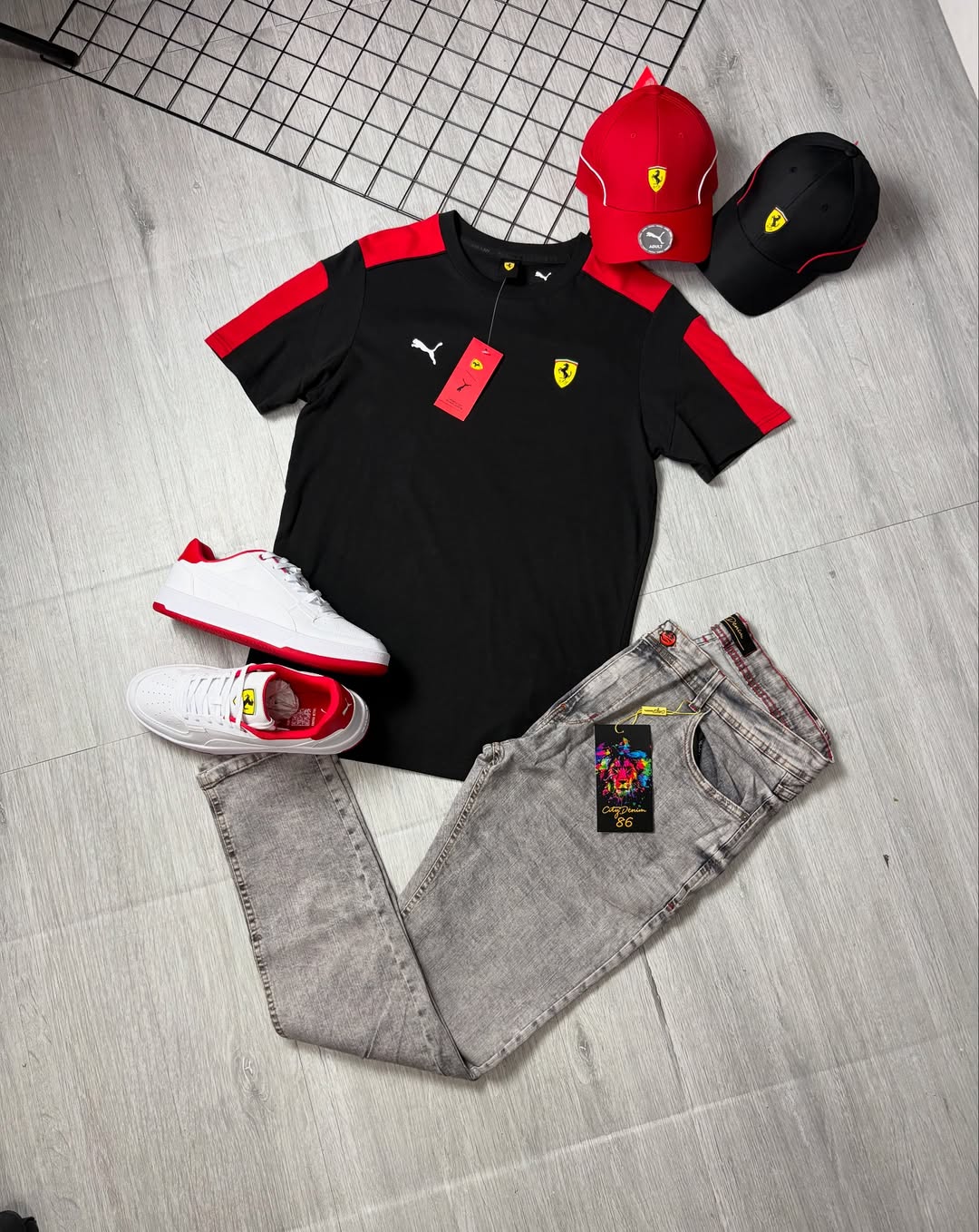 Kit Completo Pma Scuderia Ferrari 5 Peças