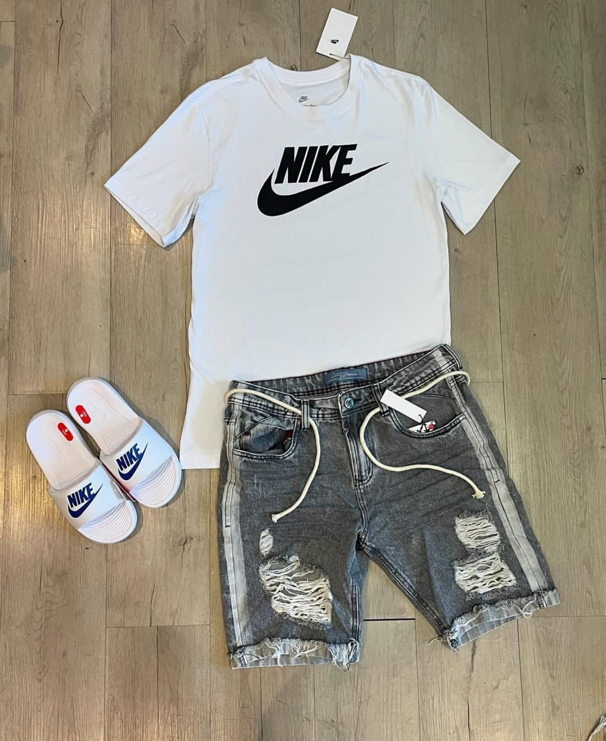 KIT NK COM BERMUDA JEANS E VICTORI ONE 2025