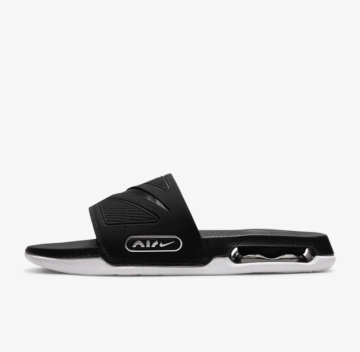 Chinelo NK Air Max Cirro Preto e Branco
