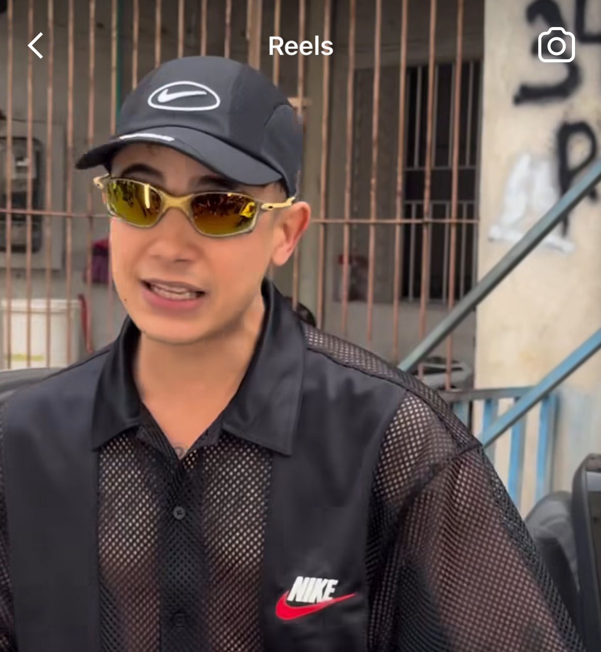 Boné Supreme x NK Boné Running Black