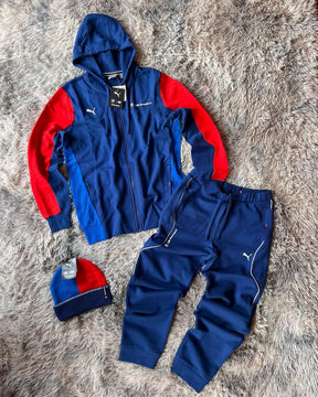 Conjunto Pma x BMW Sport com Gorro