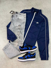 Kit Completo NK Woven com Jaqueta, Jeans e Tênis