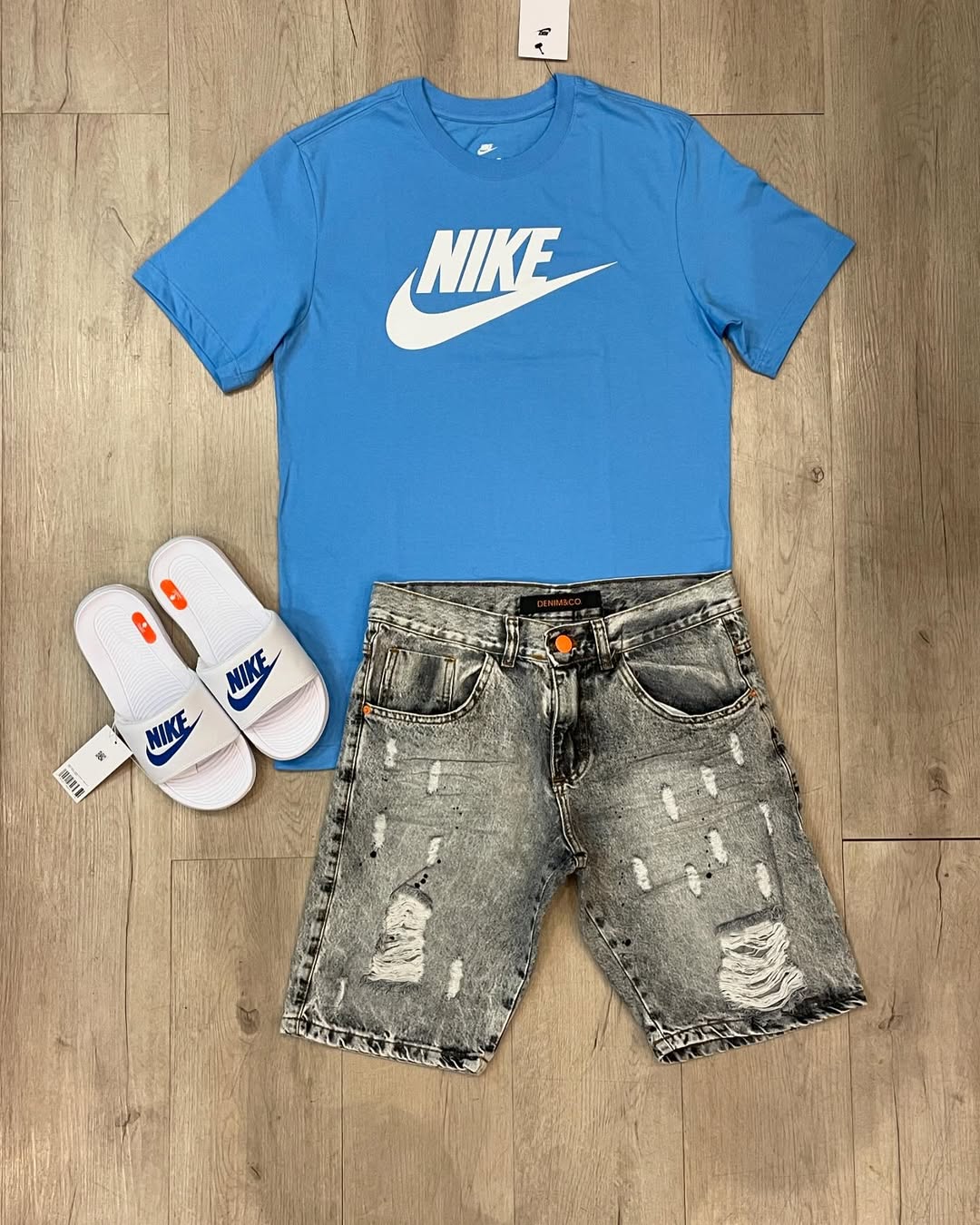 KIT NK COM BERMUDA JEANS E VICTORI ONE 2025