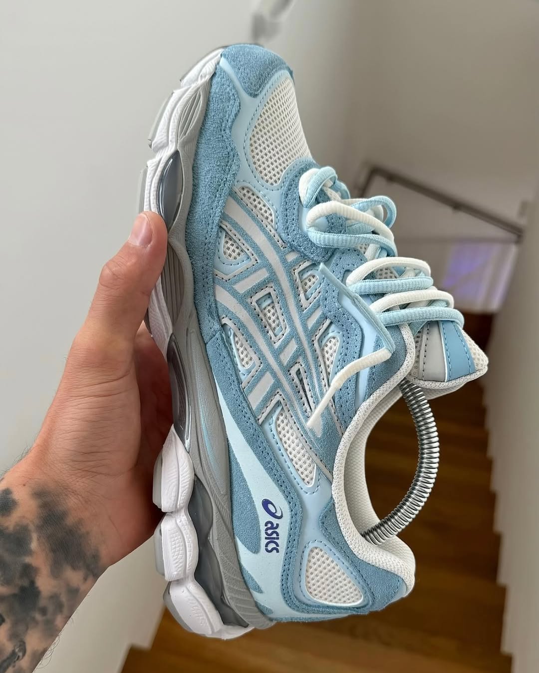 Tênis Asic Gel-Nyc Cream & Artic Sky