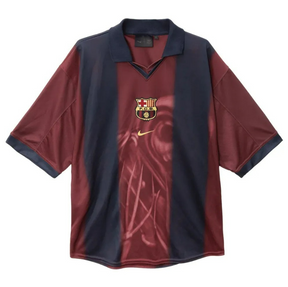 Travis Scott x NK Camiseta FC Barcelona Retro 2000/01 Home Skeleton