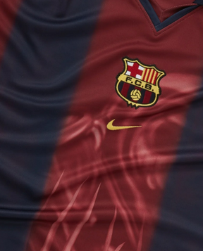 Travis Scott x NK Camiseta FC Barcelona Retro 2000/01 Home Skeleton