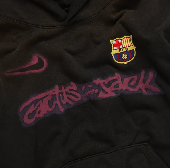 Travis Scott x NK Moletom FC Barcelona Spray Logo