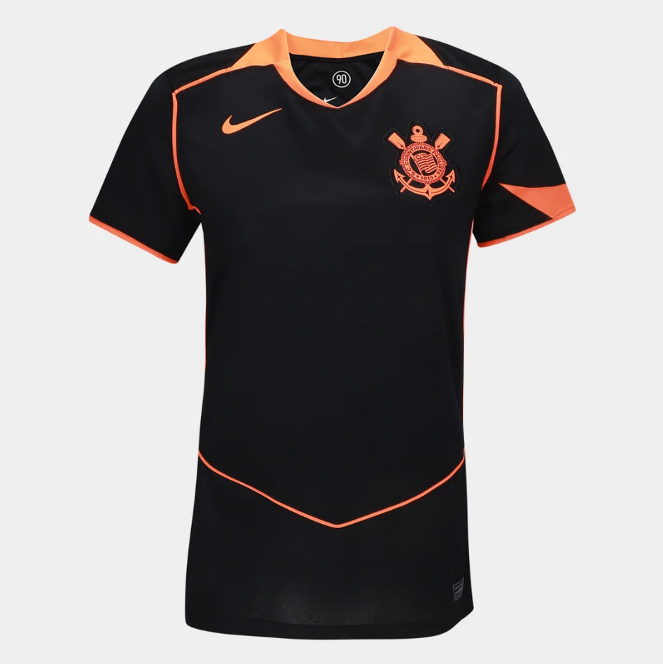 Camisa Corinthians III 25/26 Torcedor Nike Feminina com BOX e Personalização