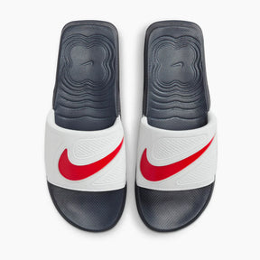 Chinelo NK Air Max Cirro Azul e Branco