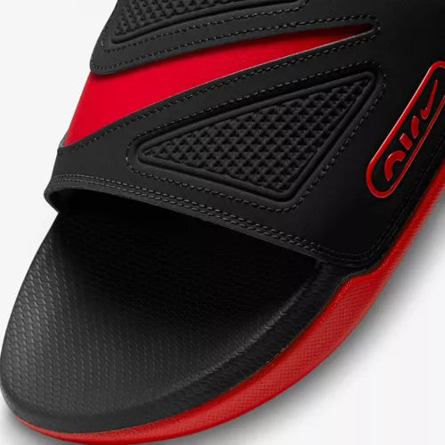 Chinelo NK Air Max Cirro Preto e Vermelho