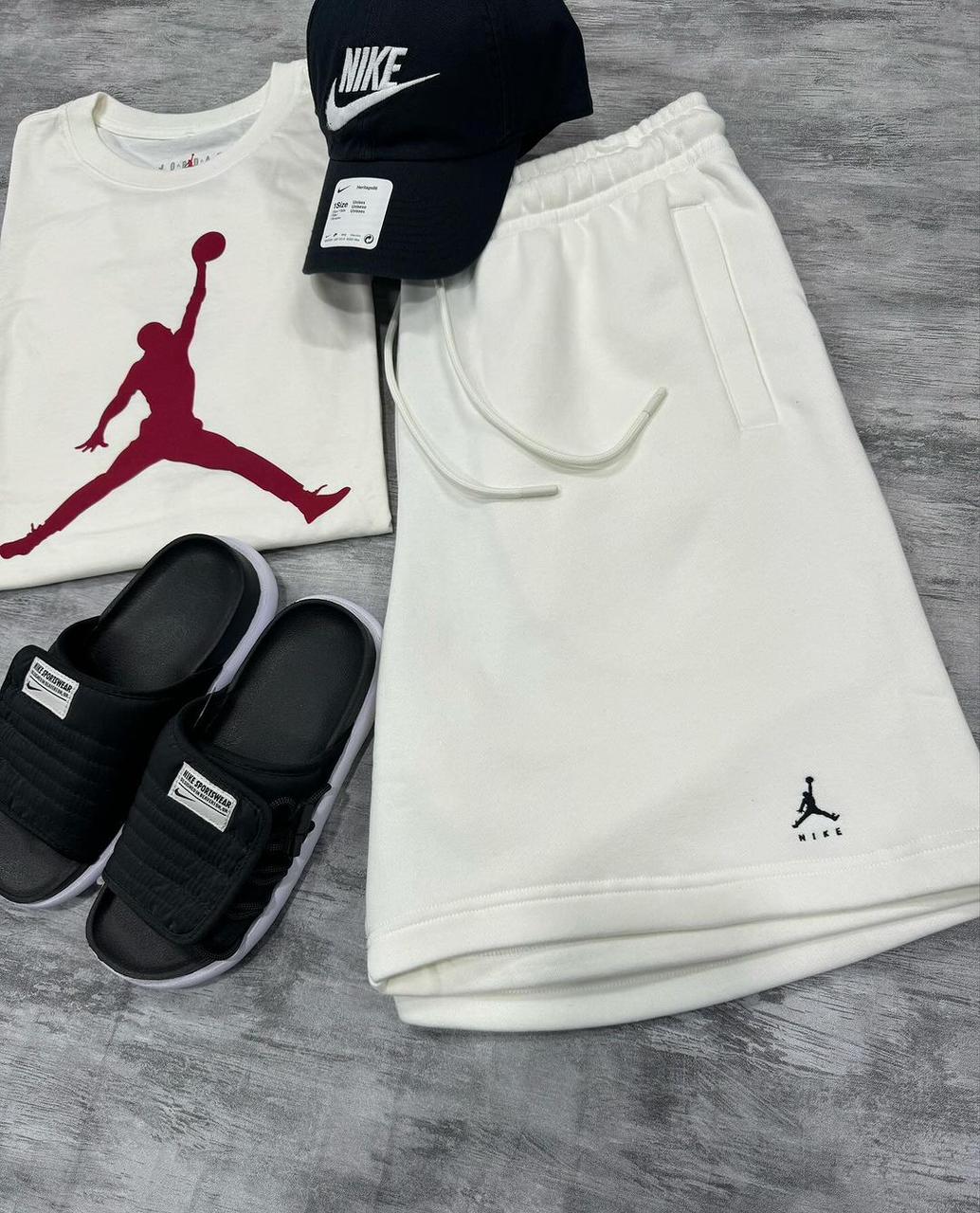 Kit Jordan + NK Asuna + Boné NK (4 Peças)