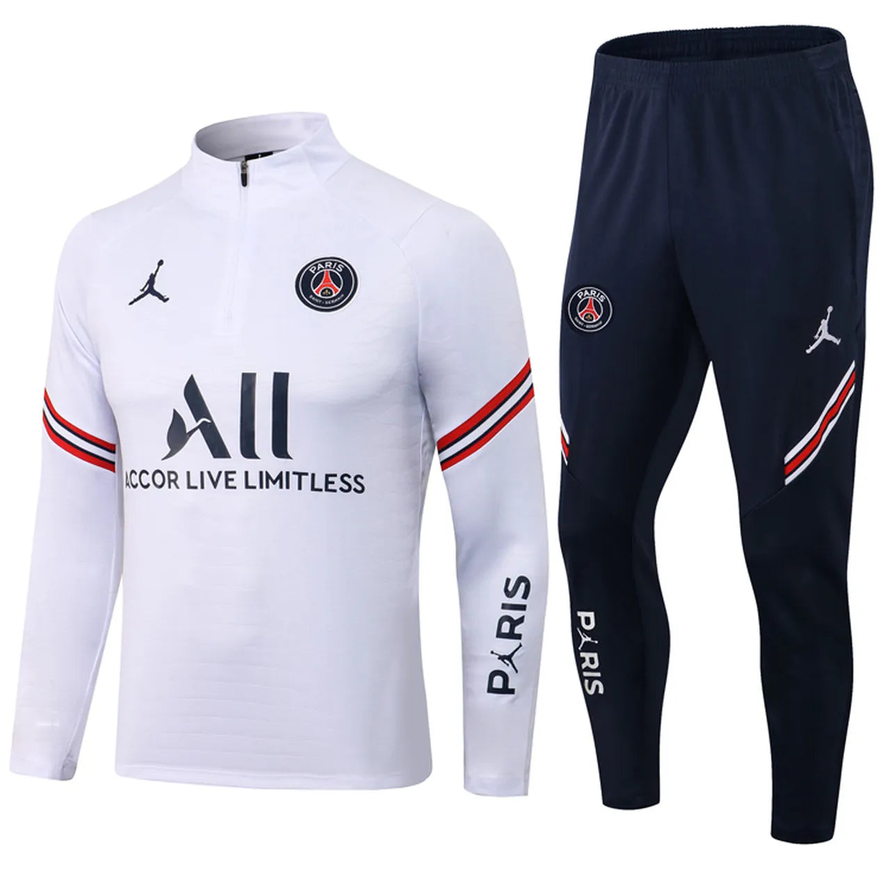 Conjunto Agasalho PSG Treino 2021/22